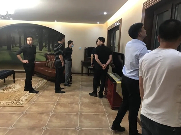 科饶恩系统门窗迎居然之家河南新乡区总经理王总一行莅临参观考察