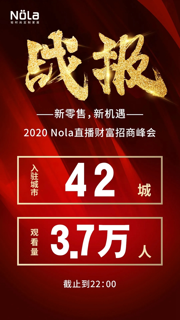 新零售模式受追捧，Nola直播招商财富峰会完美告捷