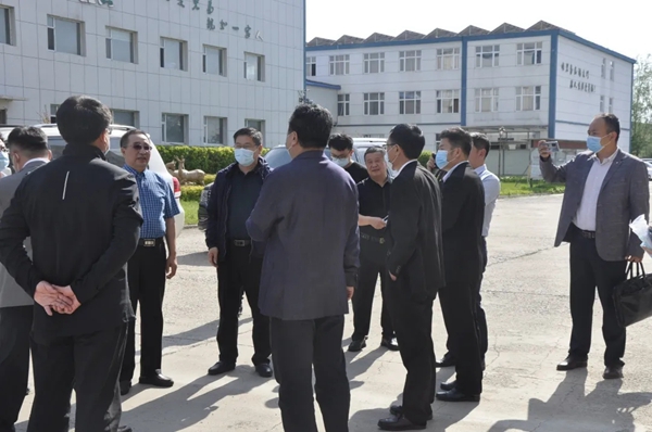 兄弟木业欢迎兴安盟经济技术开发区领导、企业家莅临参观指导