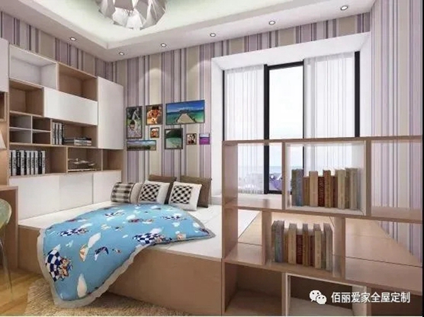 佰丽爱家全屋定制：做小户型榻榻米要先了解这些注意事项