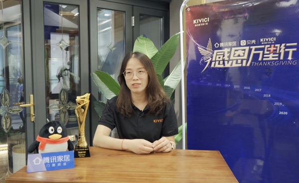 金云雀门窗河北石家庄店赵雁：认准了金云雀门窗，我就会一直坚持做下去
