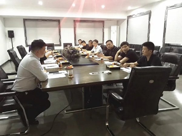 科饶恩系统门窗迎居然之家河南新乡区总经理王总一行莅临参观考察