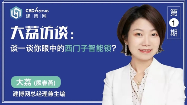 【大荔访谈】谈一谈你眼中的西门子智能锁？