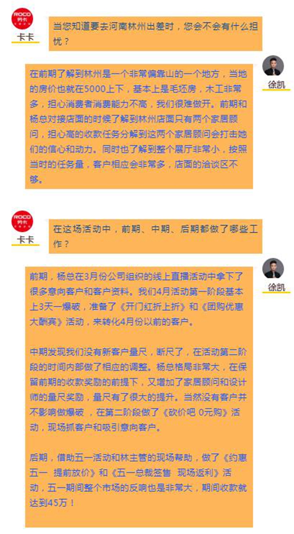 劳卡全屋定制林州店魅力何在 活动24天销售额怒破103万