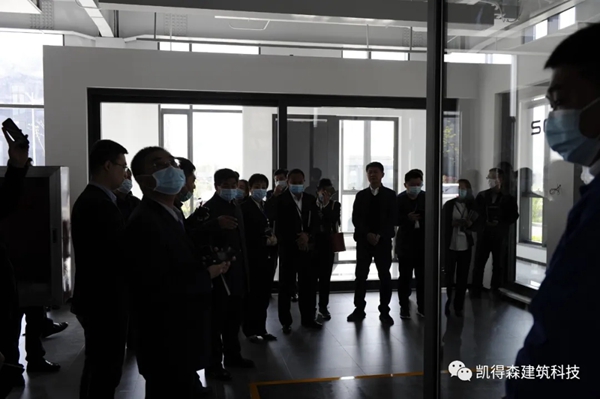 山西诚泰集团到访山西凯得森建筑科技有限公司