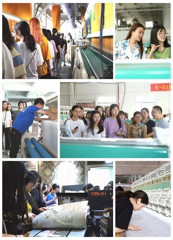 雅诗澜墙布窗帘：兴学重教育桃李 校企合作创双赢