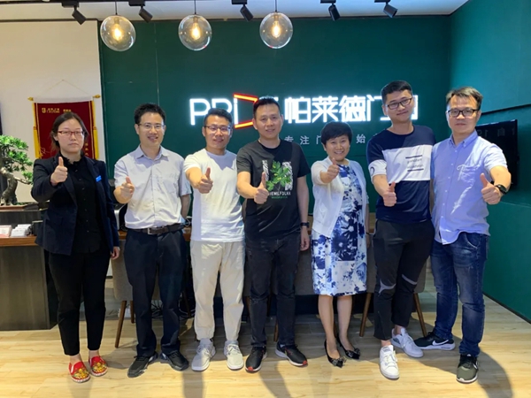帕莱德门窗总裁探店之行圆满落幕