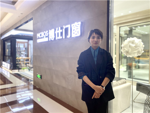 博仕门窗浙江嘉兴专卖店林莉：品牌 值得信赖
