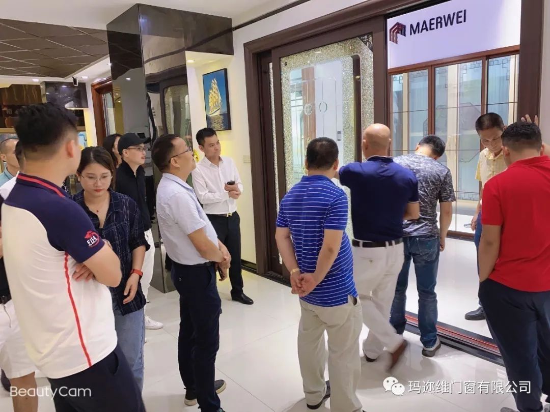 玛迩维门窗迎接徐闻商会团莅临交流指导