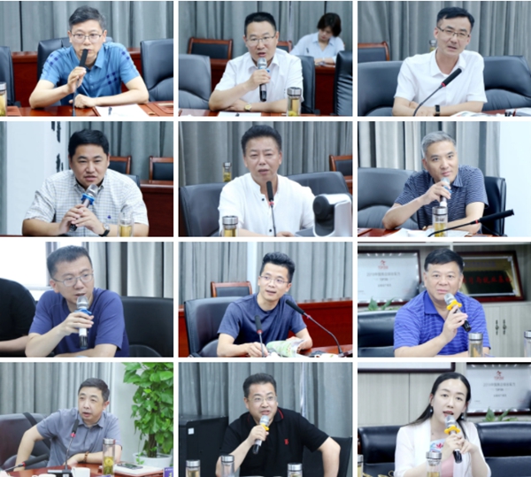 金鹏阳光定制门窗迎接江苏省钢铁服务业协会领导一行莅临考察