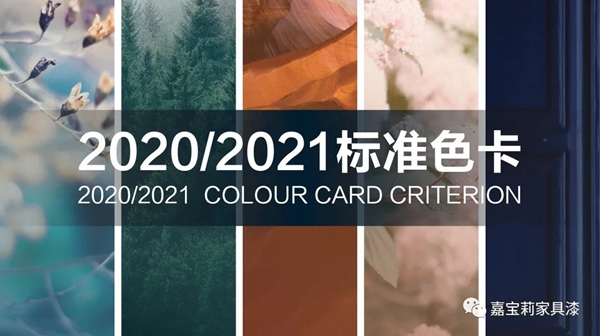 嘉宝莉家具漆新色卡正式上线