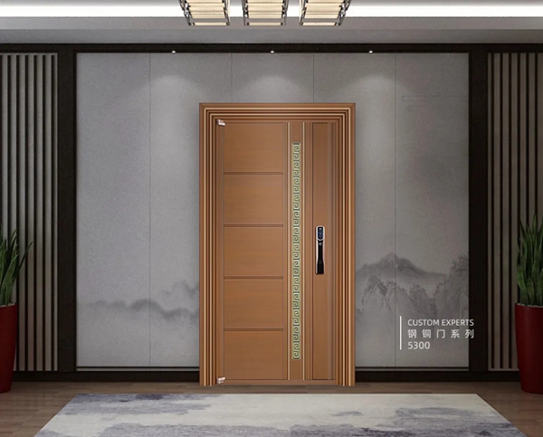 艺和门业:新中式钢铜门 独具魅力