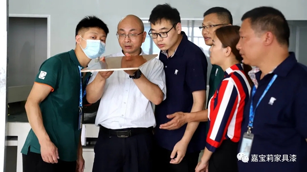 嘉宝莉家具漆携手智能化设备友商 打开智能化涂装大门
