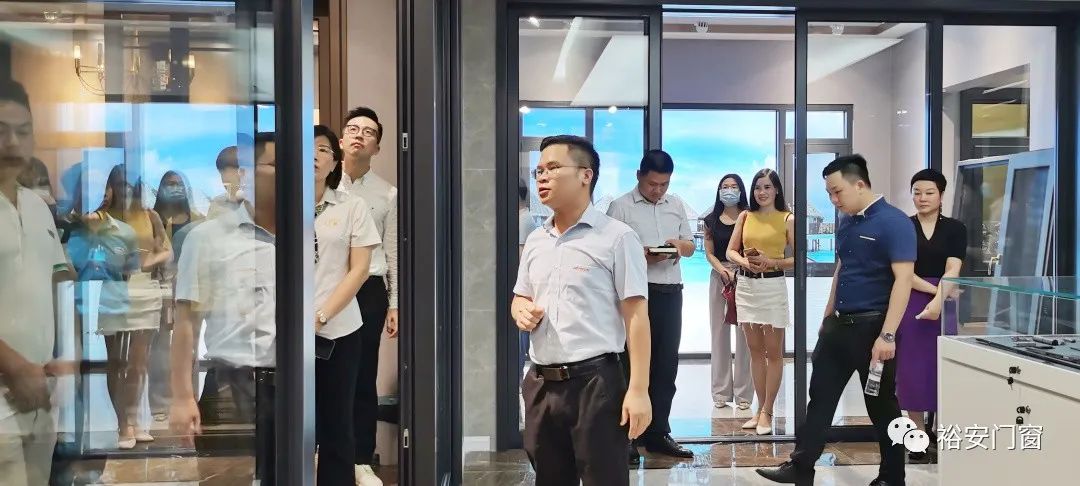裕安门窗:广东省门窗协会一行莅临参观交流 裕安门窗:广东省门窗协会一行莅临参观交流
