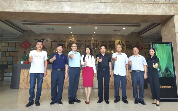 四会市工商联（总商会）领导莅临广东高登铝业集团参观指导