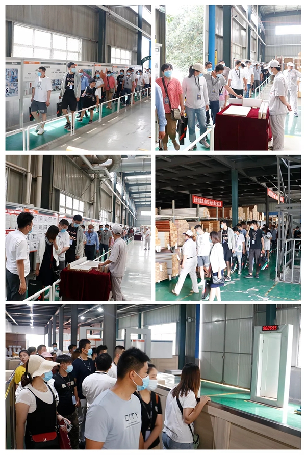 艺格云木门业主探工厂专享发布会圆满落幕