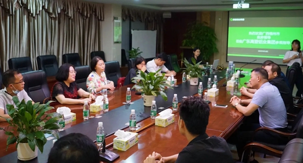 广西省梧州市副市长苏颖一行莅临广东高登铝业集团参观调研