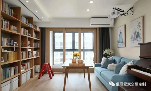 佰丽爱家全屋定制:整墙柜,实现收纳断舍离
