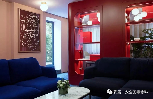 彩馬一安全无毒涂料：色彩是餐厅设计的灵魂！