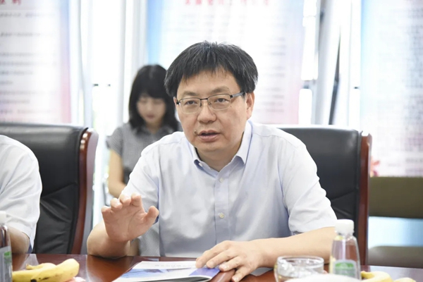 金鹏控股集团迎接安徽省税务局副局长李杰生一行莅临指导