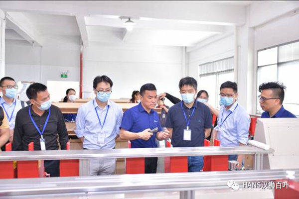恒大地产集团考察团队到汉狮参观指导