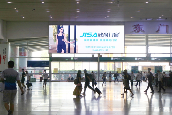 致尚门窗再度霸屏广州南站 品牌火遍大江南北
