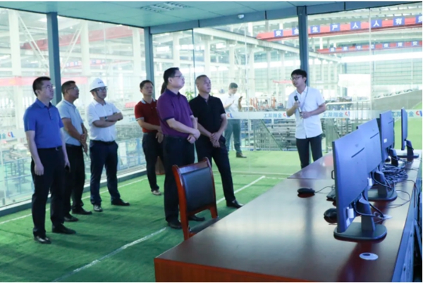 金鹏迎接广西荔浦市委书记陈代昌一行莅临指导 金鹏迎接广西荔浦市委书记陈代昌一行莅临指导