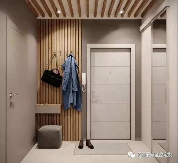 佰丽爱家全屋定制：让人眼前一亮的门厅怎么设计？