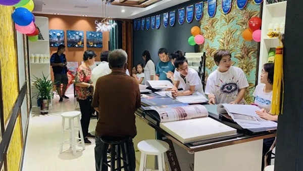 米兰壁纸·墙布·窗帘家装节活动如火如荼进行中