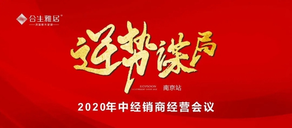 合生雅居全屋定制中经销商经营计划会议南京站盛大启幕