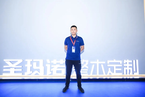 圣玛诺整木定制开展首日大放异彩 成为展会打卡圣地