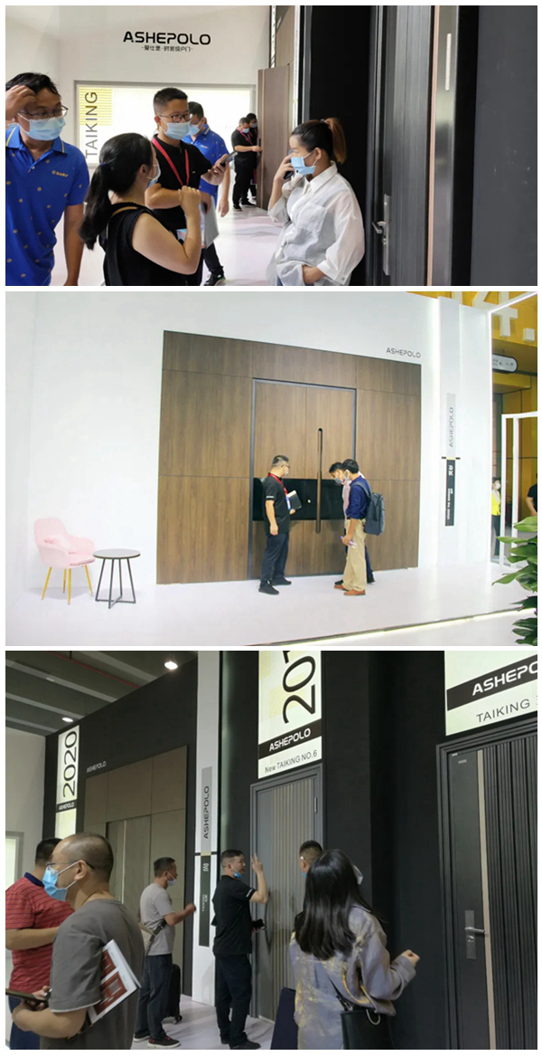爱仕堡时装级户门圆满参展2020中国建博会（广州）