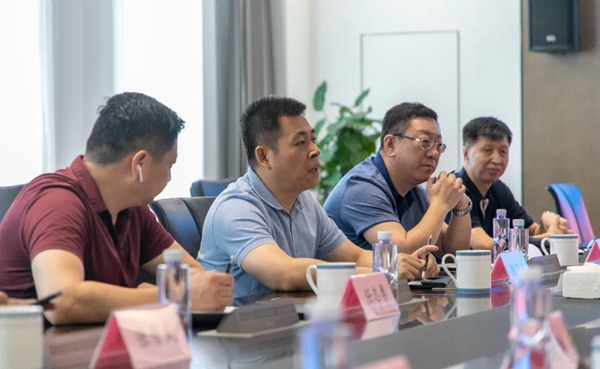 罗普斯金门窗迎来河北奥润顺达集团参观考察