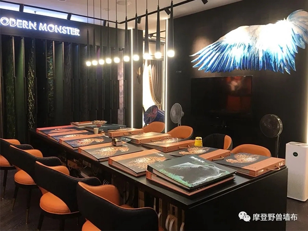 摩登野兽墙布第二家样板店7月10日于无锡正式开业 摩登野兽墙布第二家样板店7月10日于无锡正式开业