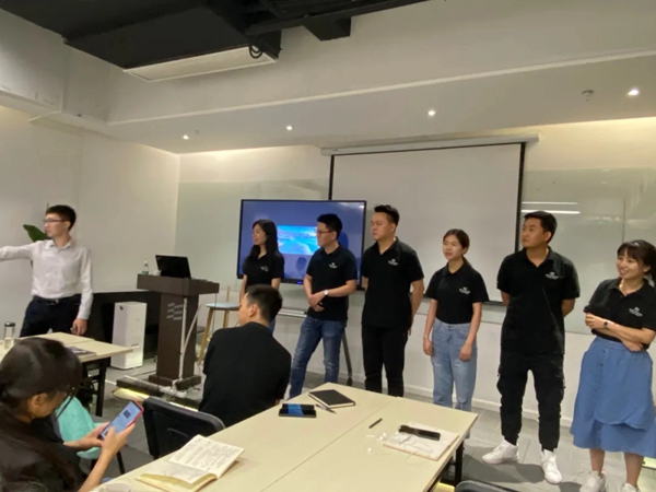 伊恋全屋定制广州建博会展前培训圆满结束