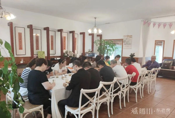 腾川•布老虎窗帘欢迎创业型实战派讲师张子凡莅临交流