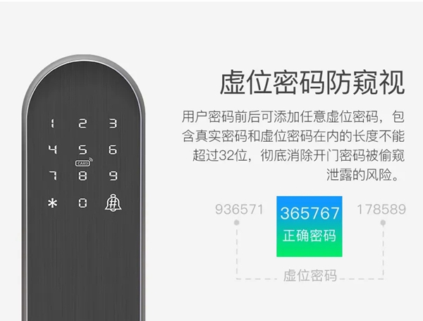灵灵狗智能锁：智能锁的虚位密码是什么意思？安全吗？