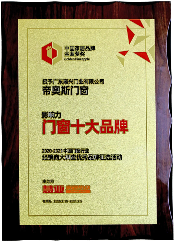 2020中国建博会（广州）完美收官，帝奥斯门窗载誉而归！