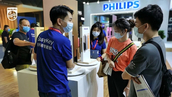 飞利浦智能锁火力全开 携三大品类惊艳亮相2020广州建博会