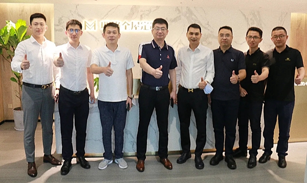 迎战当下 携手未来 | 居然之家总裁王宁一行莅临玛格交流探讨