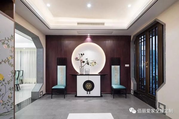佰丽爱家全屋定制：让人眼前一亮的门厅怎么设计？