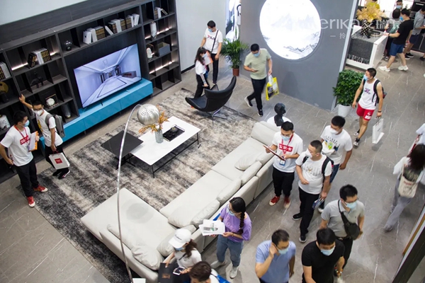 艾瑞卡全屋定制“门店+拎包入住” 新模式闪耀广州建博会
