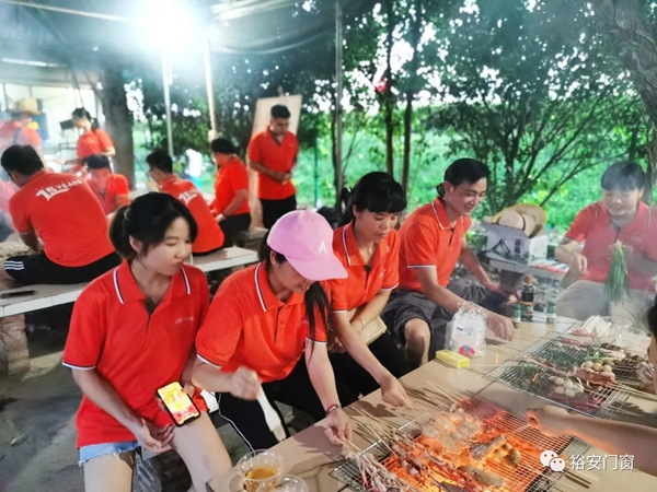 裕安门窗2020营销中心团建内训圆满结束