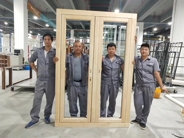 森鹰铝包木门窗：百日大战首月告捷