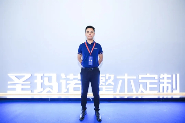 圣玛诺整木定制开展首日大放异彩 成为展会打卡圣地