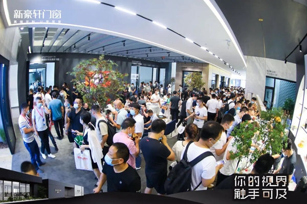 新豪轩门窗引爆广州建博会 速来围观！