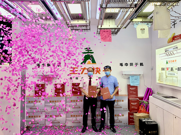 王力快干携带众多产品亮相永康门博会，收获百万订单！