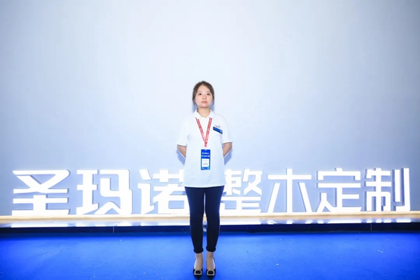 圣玛诺整木定制开展首日大放异彩 成为展会打卡圣地