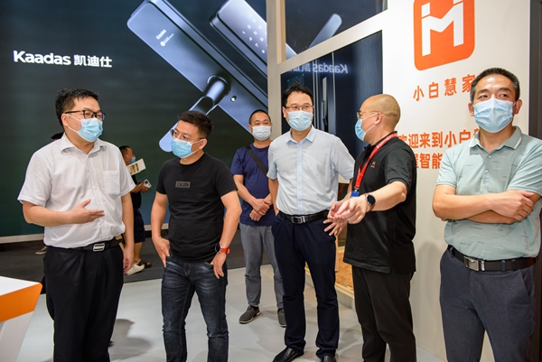 市长亲临，永康市考察团走访中国建博会（广州）参展企业
