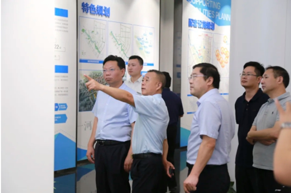 金鹏控股集团迎接商丘市睢阳区领导一行莅临调研指导